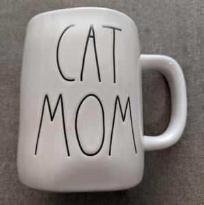 Rae Dunn Cat Mom Coffee Mug